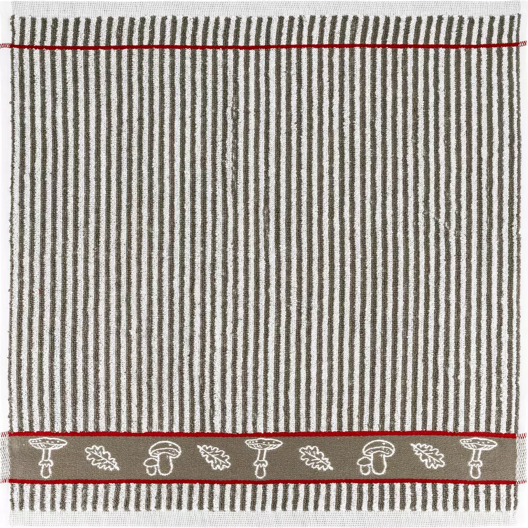 Geschirrtuch Waldpilze 50 x 50 cm