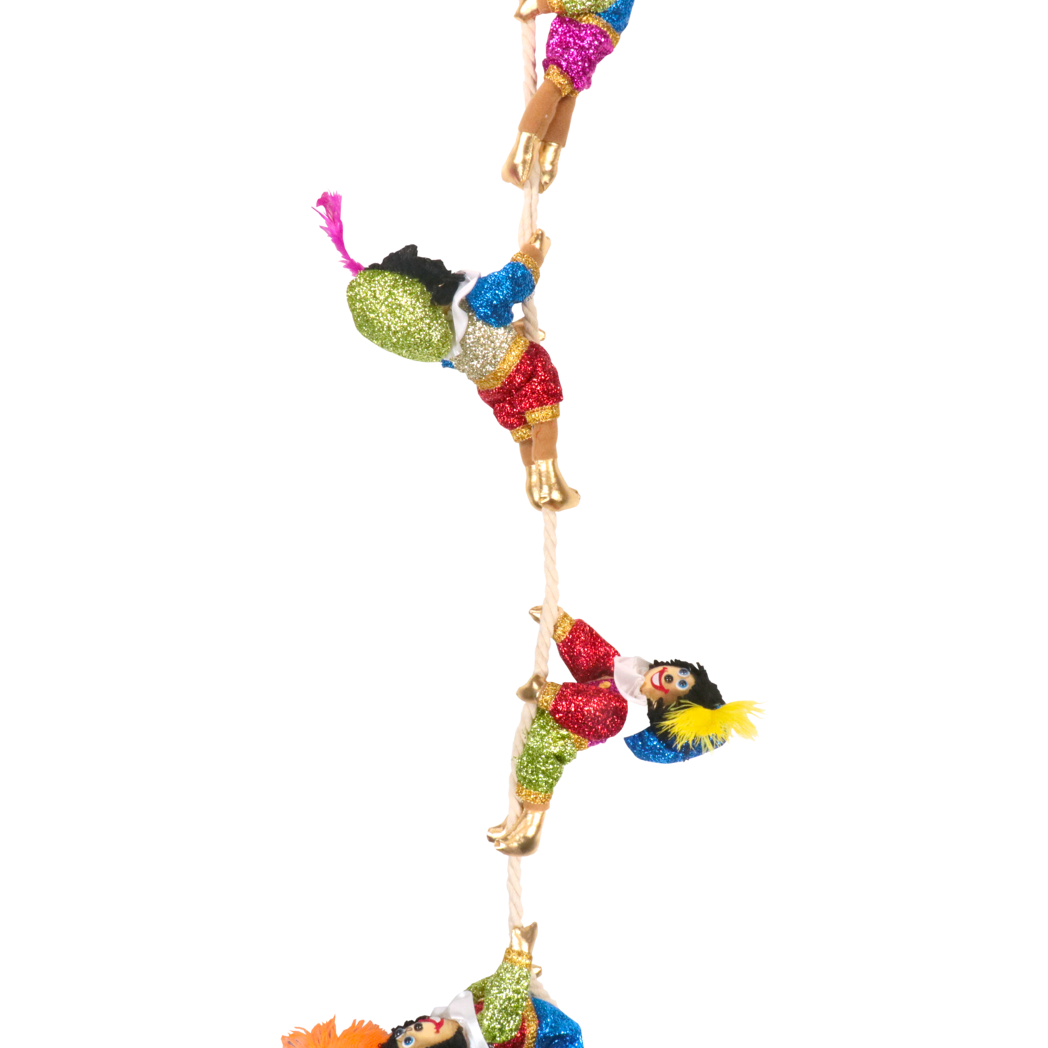 4 Pietjes aan een touw
