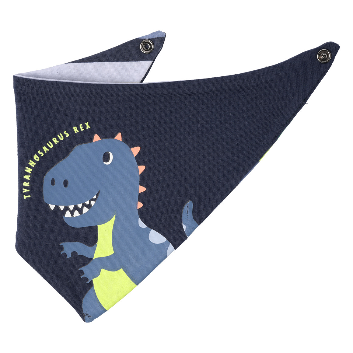 Topomini Baby Bandana mit Dino-Motiv dunkelblau