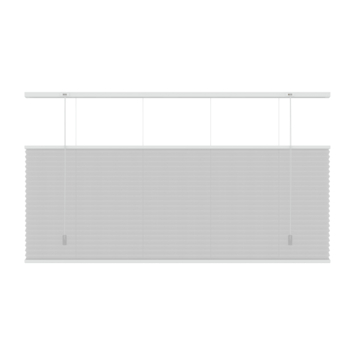 KARWEI enkel plisségordijn lichtdoorlatend wit (kleurnr. 6010) 140x180 cm (bxh)