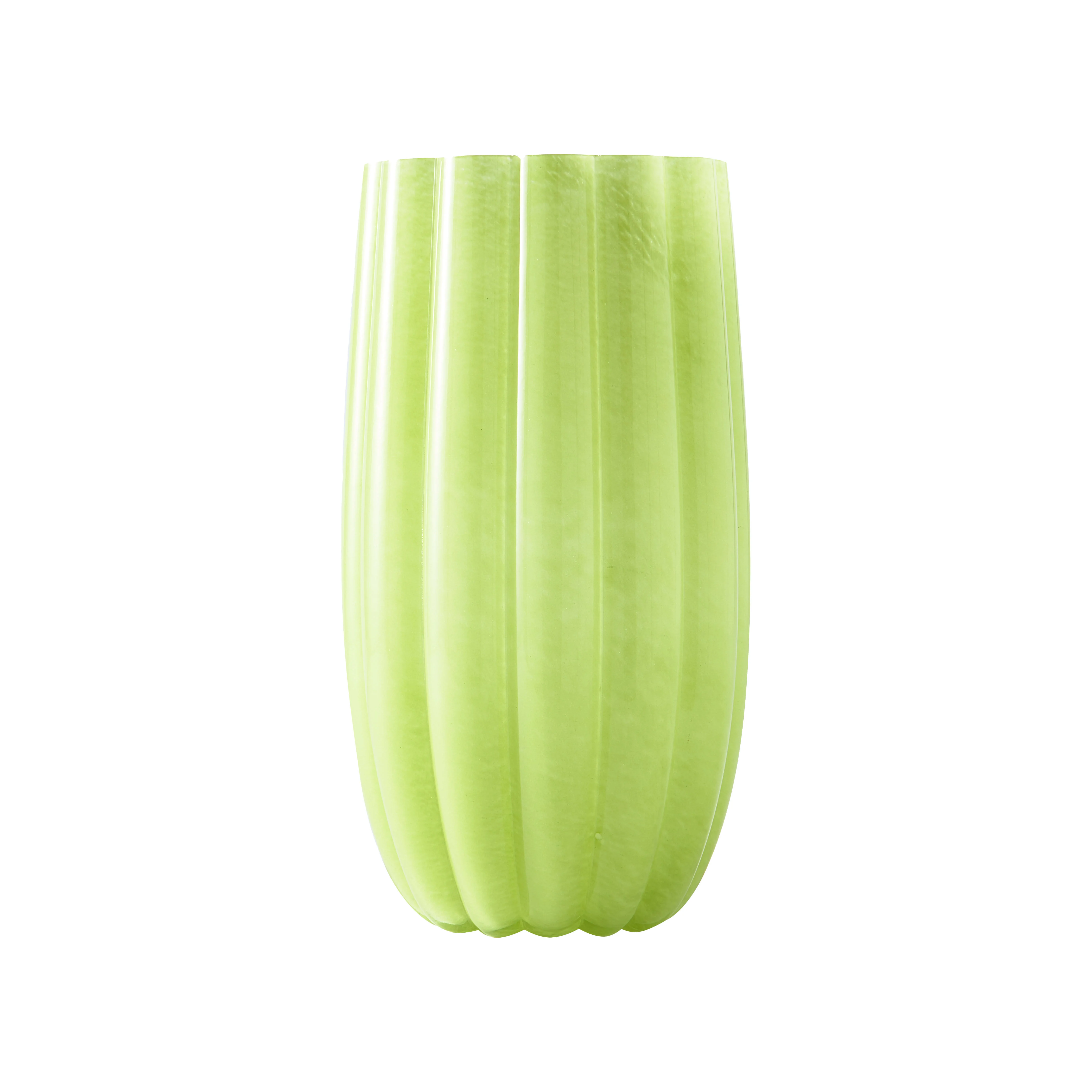 MELON LARGE - Vase verre | Vert