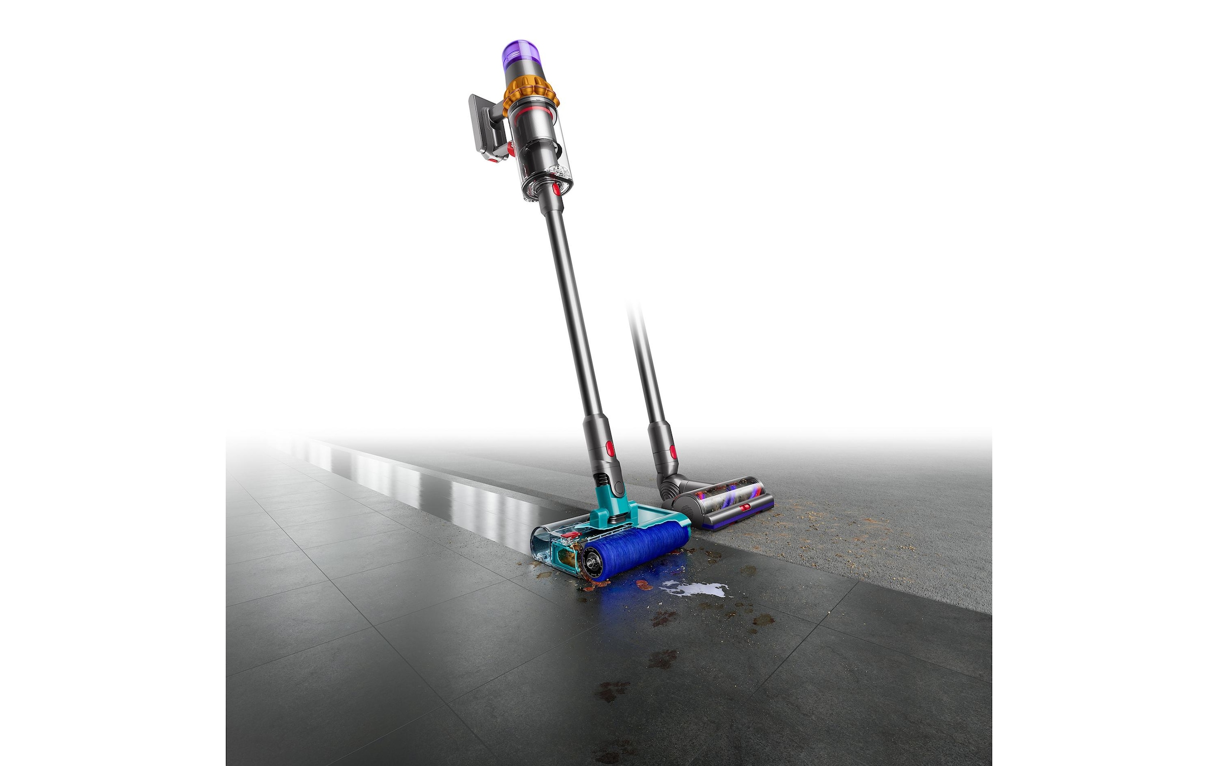 DYSON Nass-Trocken-Akkusauger »V15s Detect Submarine™ (Gelb/Nickel)«