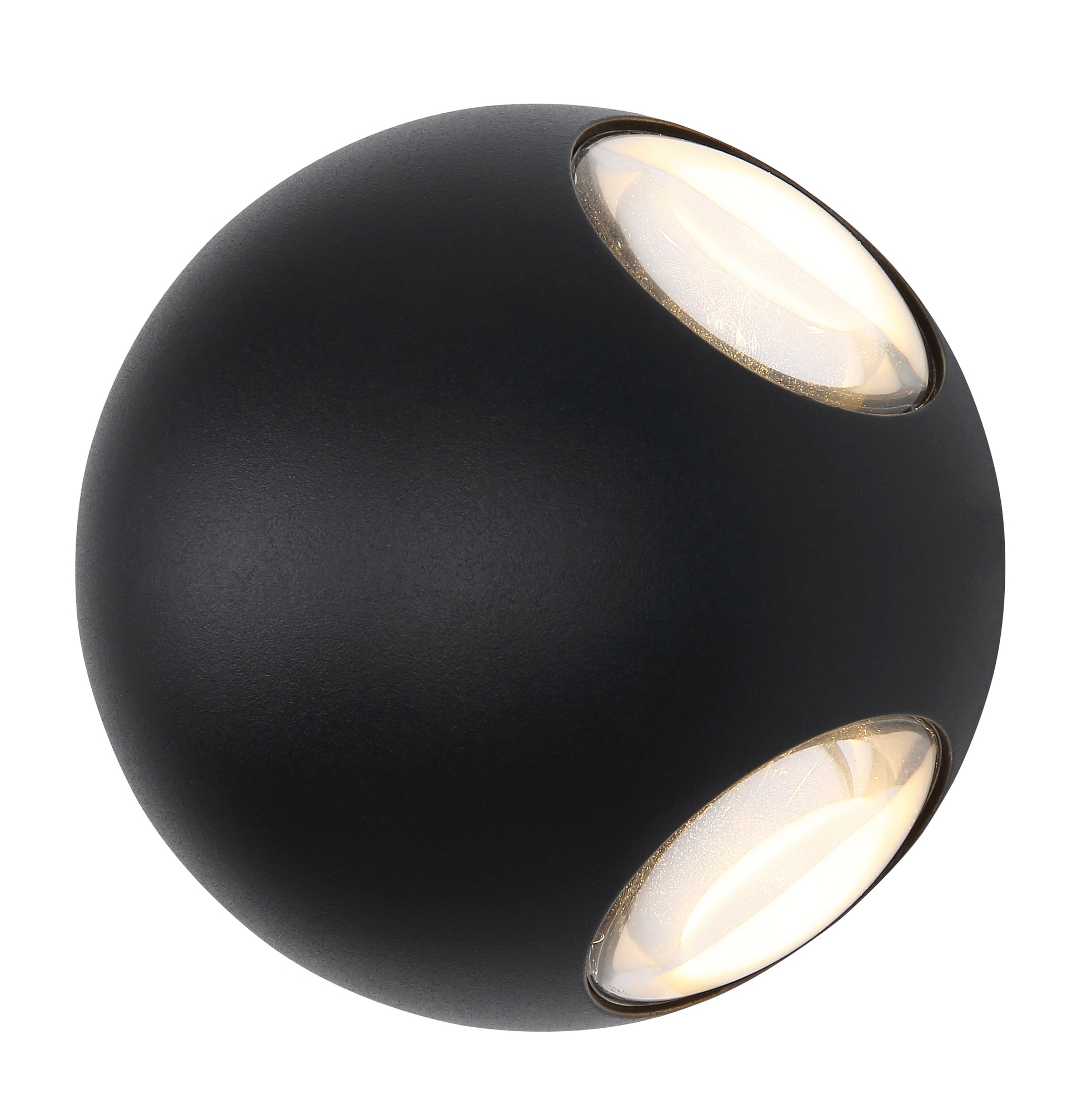 GLOBO LED Außenwandleuchte SLICE 11 cm schwarz