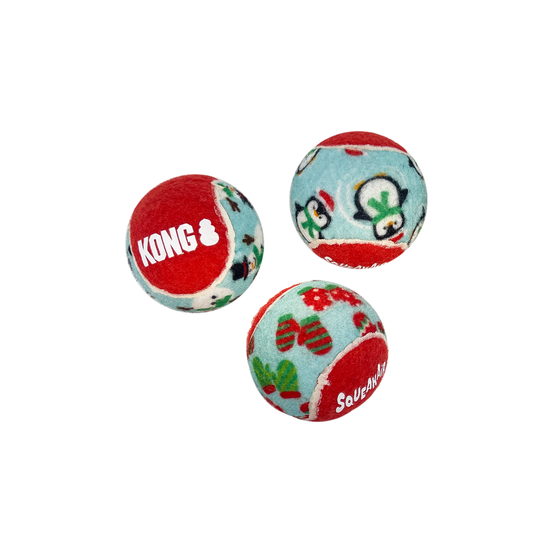 Jouet pour chien 6 balles ''Holiday Squeakair '' M