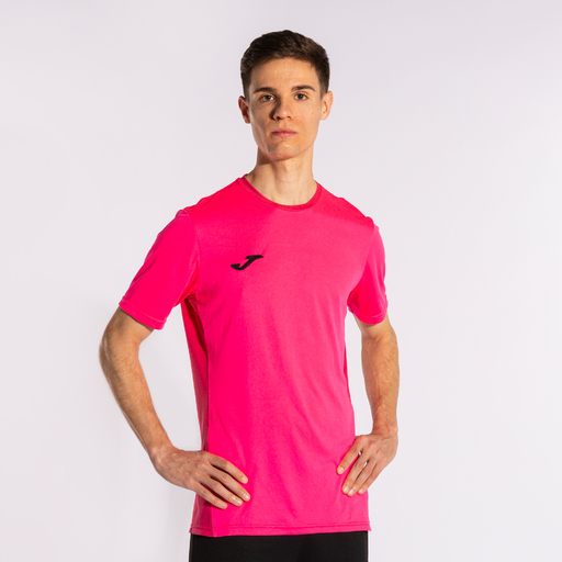 Camiseta Manga Corta Joma Winner Ii Rosa Flúor