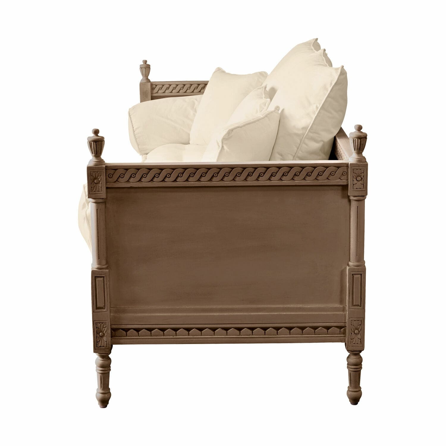 Sofa Douville antikbraun/creme