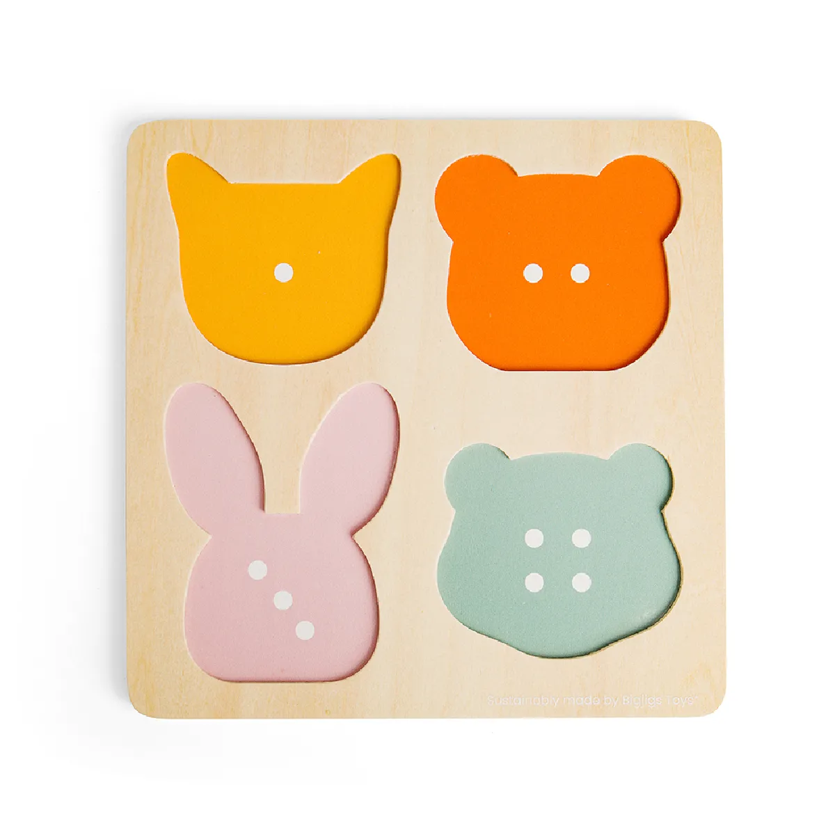 Bigjigs Toys Puzzle de comptage bois