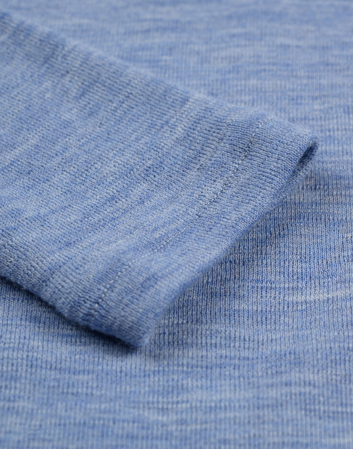 Shirt van merinowol voor dames in Koffie/zwart
