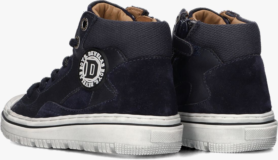 DEVELAB blauwe develab hoge sneaker 44301