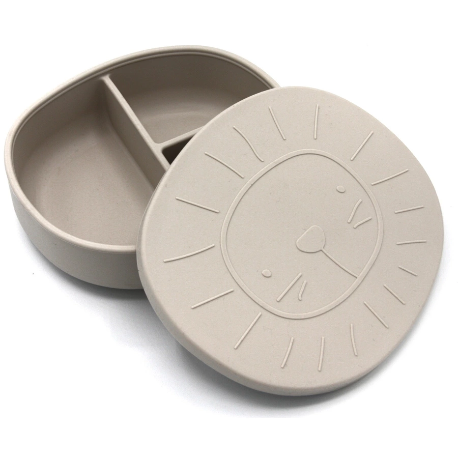 the cotton cloud Brotdose aus Silikon Alfie Sand