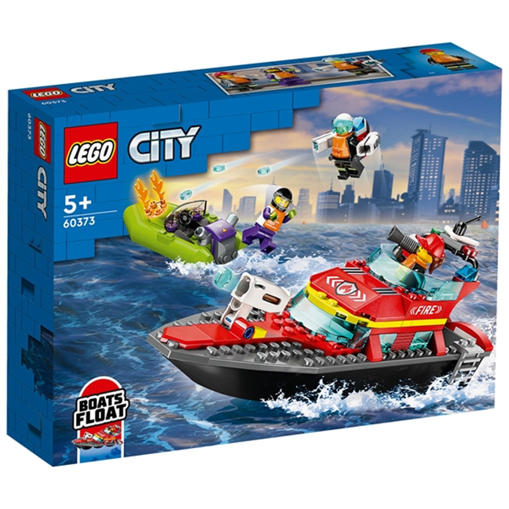 City Brandvæsnets Redningsbåd - LEGO® → Luksusbaby.dk