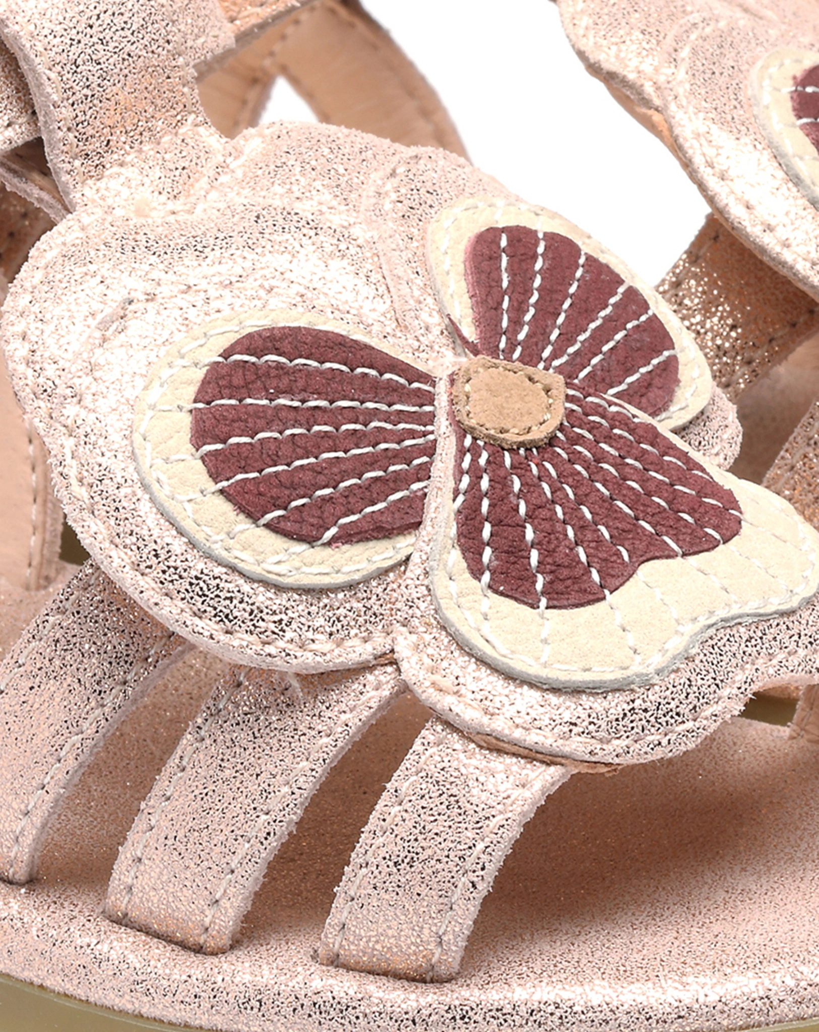 Klett-Sandalen ILES FIELDS - VIOLETTE in powder metallic