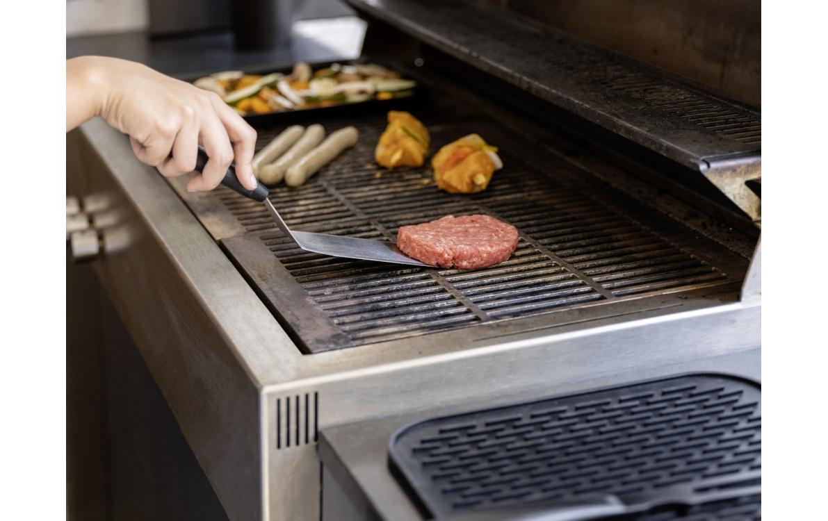 Pfannenwender BBQ 30 cm, Schwarz/SilberPlancha Spachtel