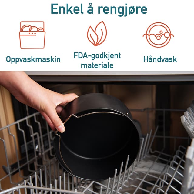 Cosori airfryer tilbehør 6 stk.
