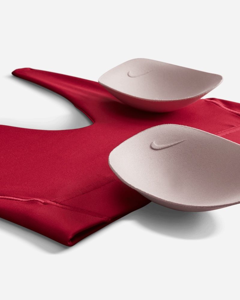 Brassière Nike Indy Rouge pour femme