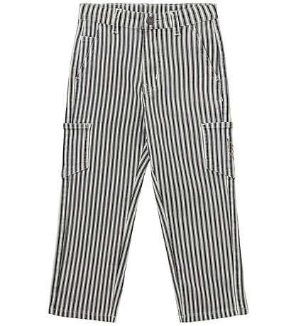 Sofie Schnoor Jeans - Denim - Jeans - Black Striped