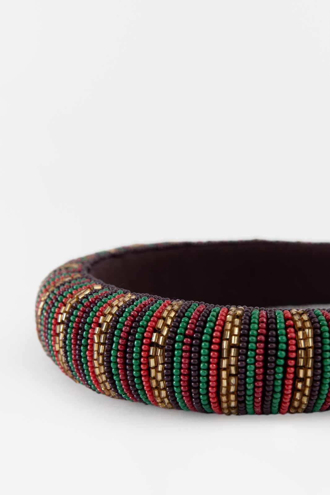 Multicolour haarband met kraaltjes