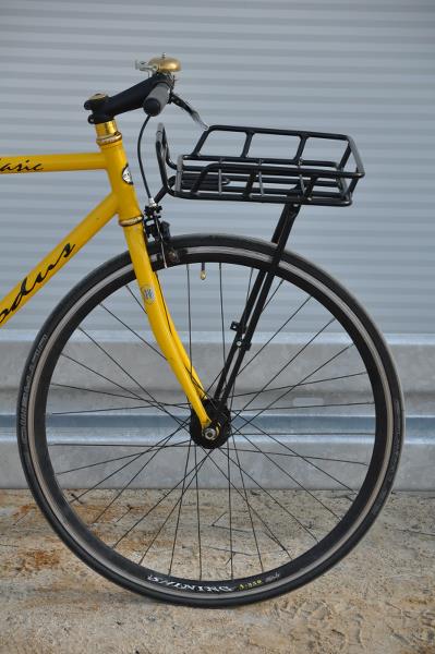 BikePartner Frontlad / Bagagebære til fronten Sort