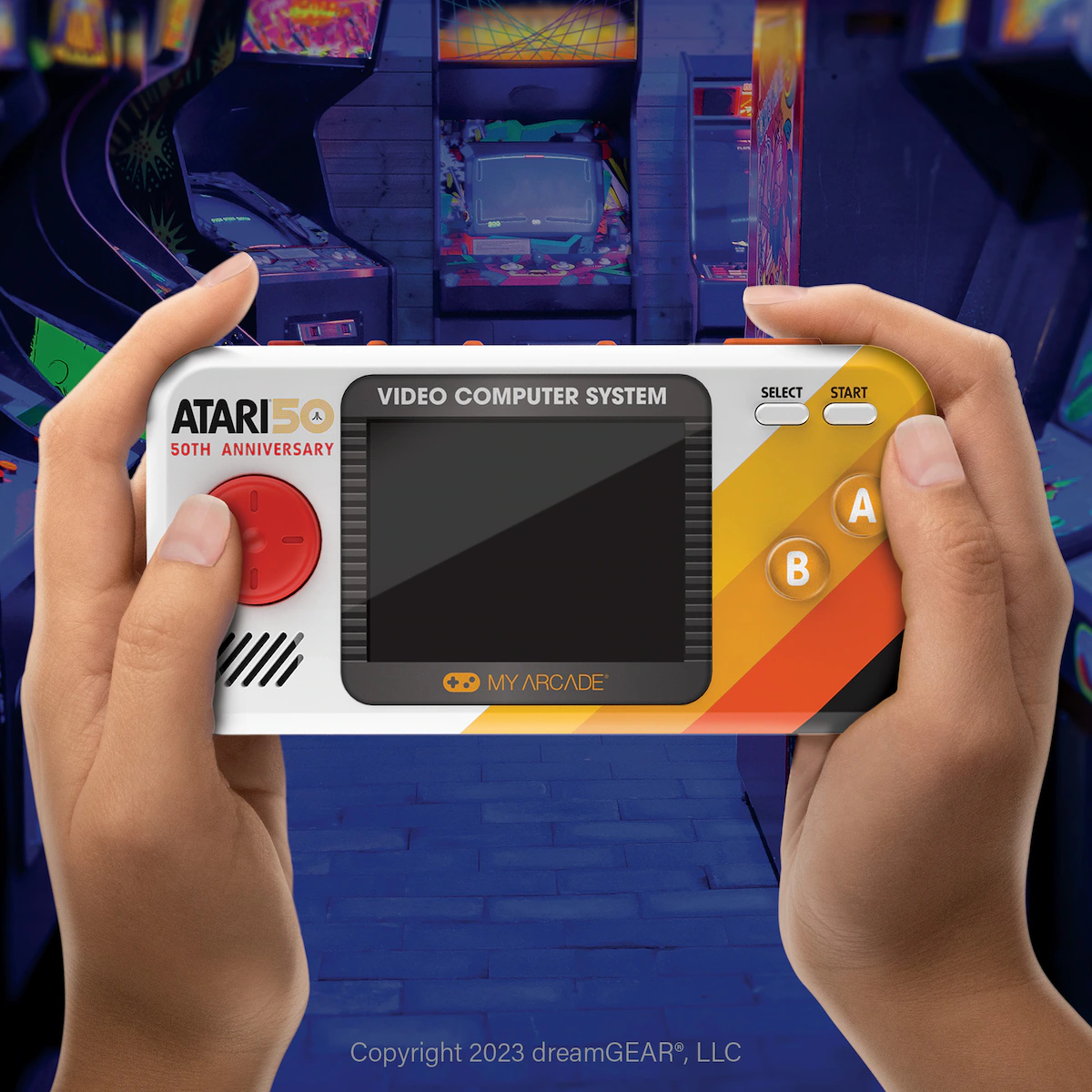 My Arcade Pocket Player Atari 100 spill håndholdt konsoll