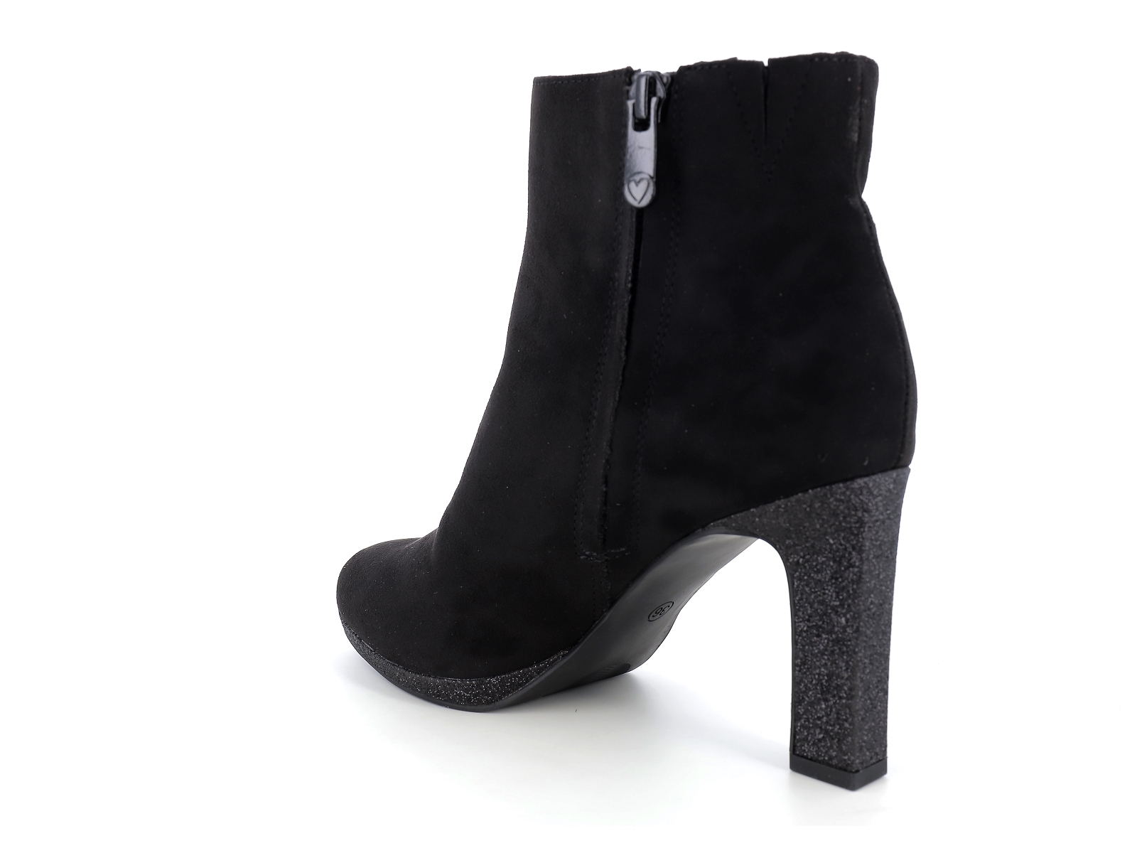 Marco tozzi-25341 Synthétique Velours Noir