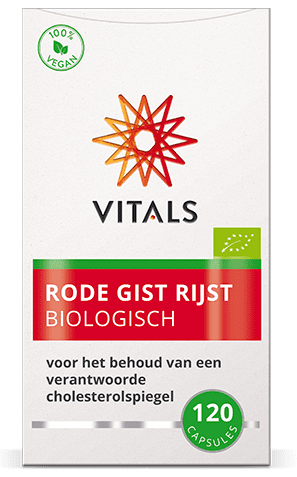 Vitals Rode Gist Rijst Bio 120 capsules