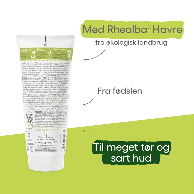 A-DERMA Exomega Control Balm 200 ml