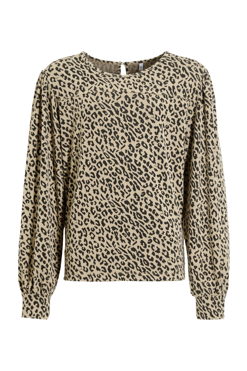 Coolcat Sweater Nina met Luipaard Jacquard Patroon