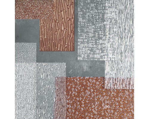 Acrylglasplaat 6x950x1900 mm schors grof helder
