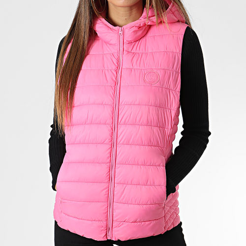 Doudoune Sans Manches Femme Terry 32016192D Rose