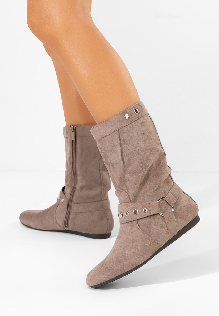Bottes femme grise Dakisa