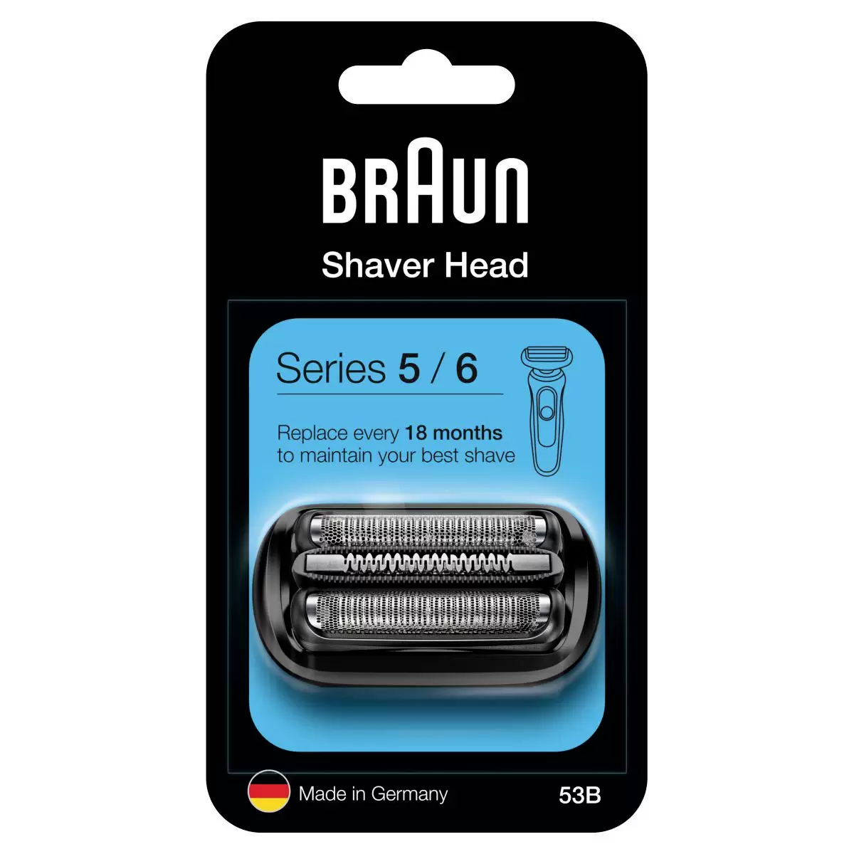 Haarentfernungsgerät für Braun Scherkopf 53B