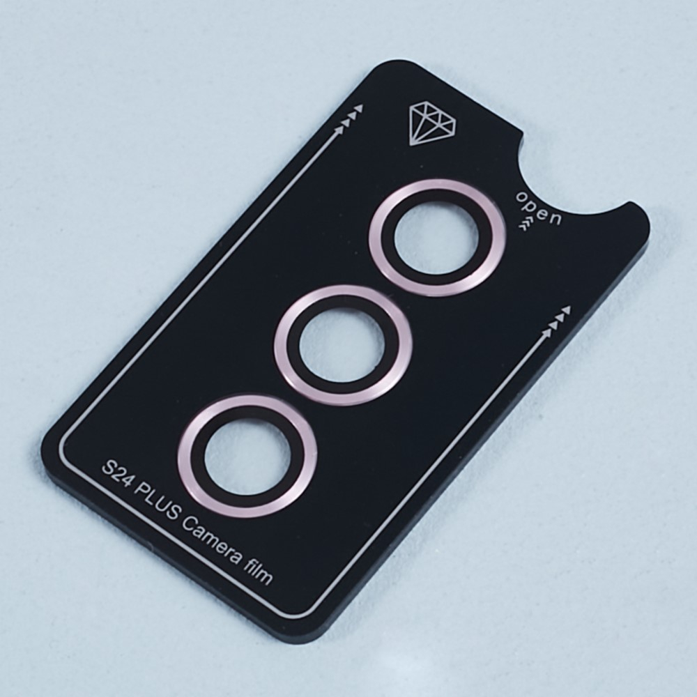 Samsung Galaxy S24  Plus Kameraschutz Objektiv Ring Protector Abdeckung - Lila