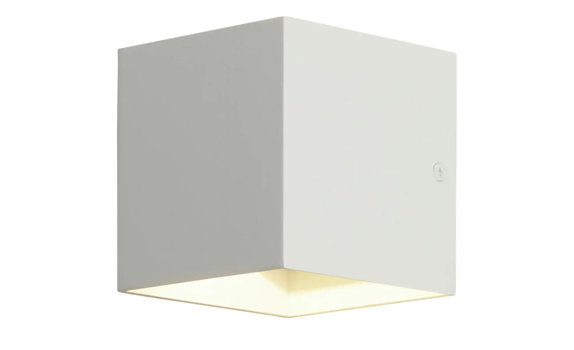Trio LED-Wandleuchte, ´Kubus` weiß matt