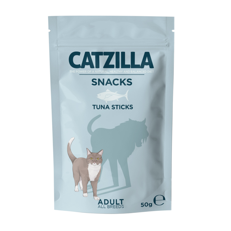 Catzilla Sticks Mini Atum Piccolinis para Gatos