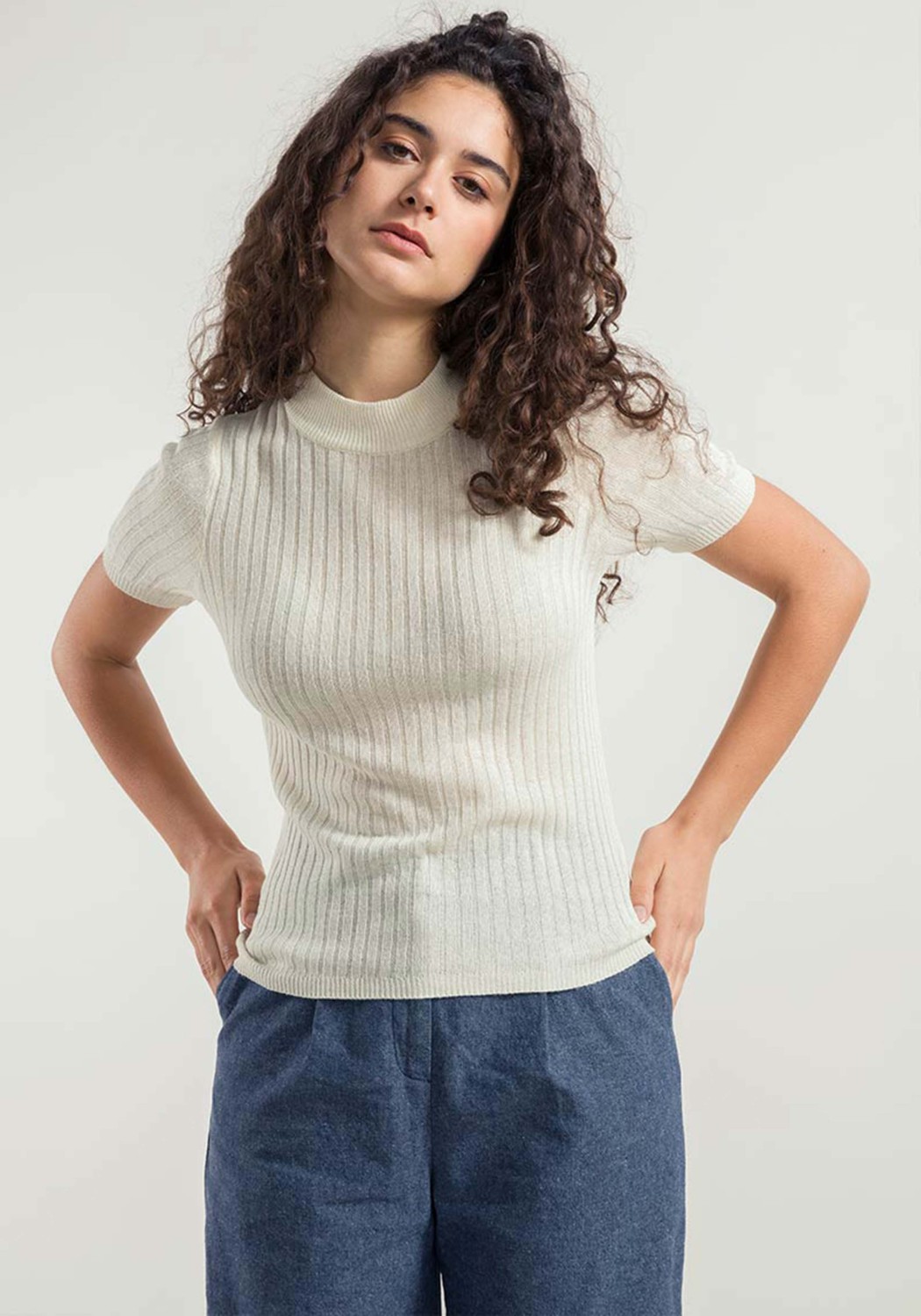 Rifo Shirt Renza White Grezzo