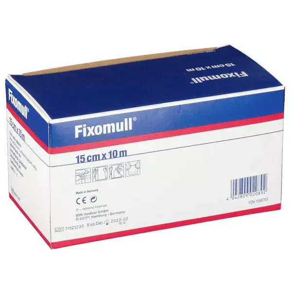 Gaze autoadesiva BSN Medical Fixomull 15cm x 10m (1 unidade)