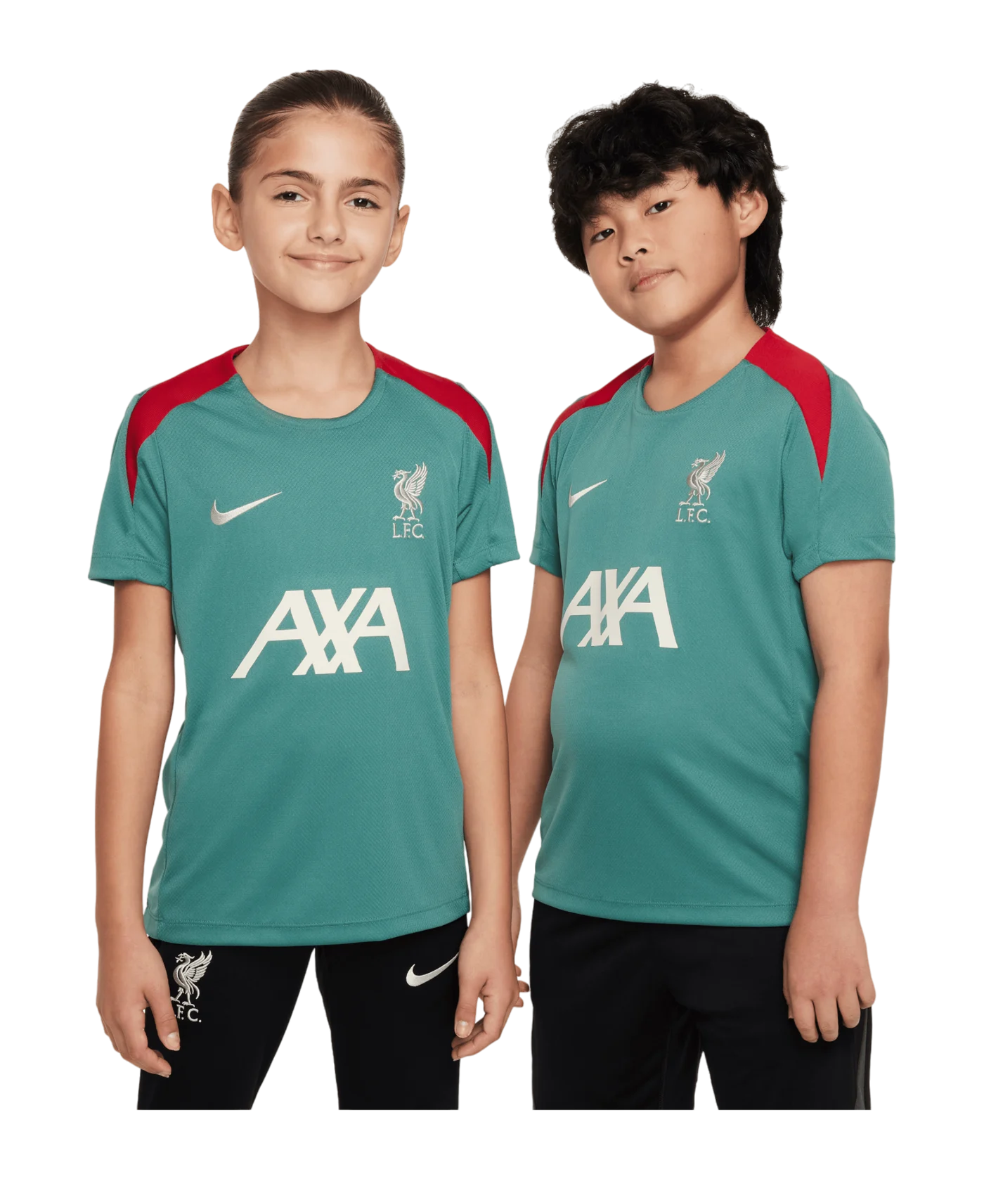 Nike FC Liverpool Trainingsshirt Kids Grün F362