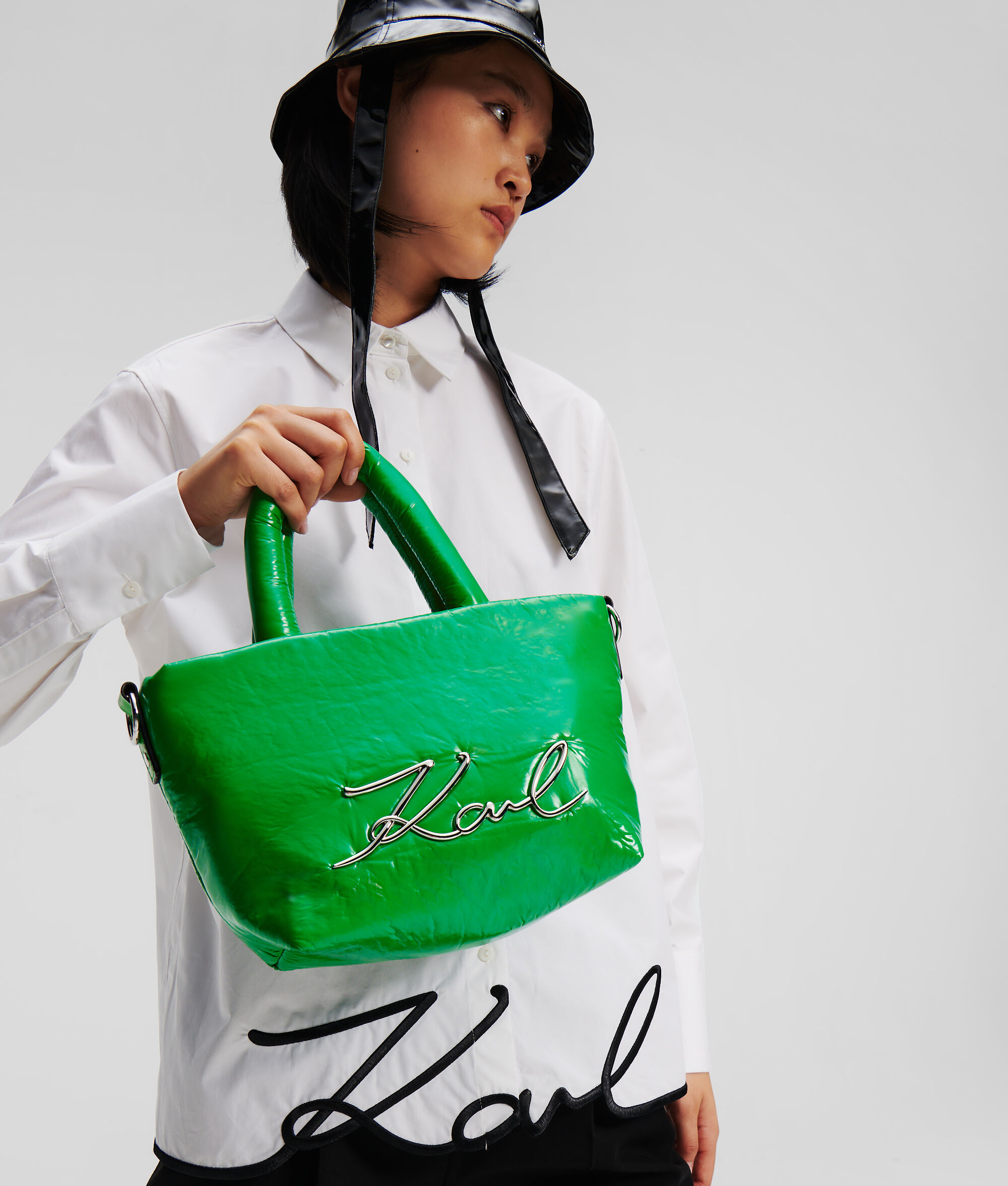 PETIT CABAS SOUPLE K/SIGNATURE