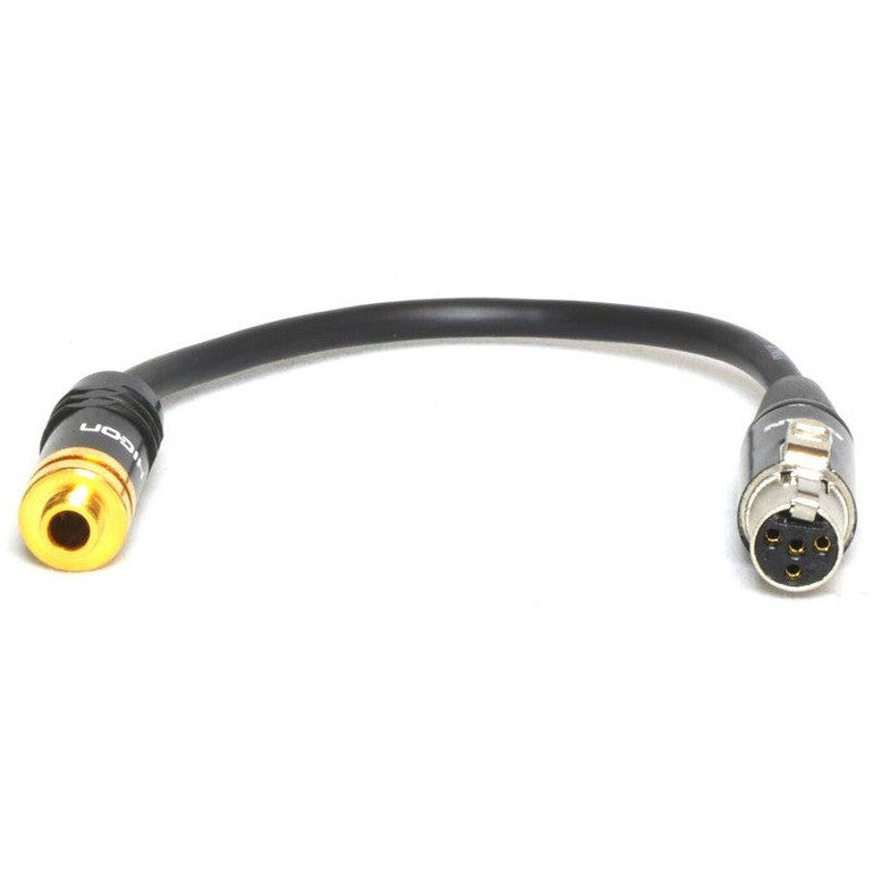 Peppercable CAY-SHU mini jack female - TA4F mini XLR female