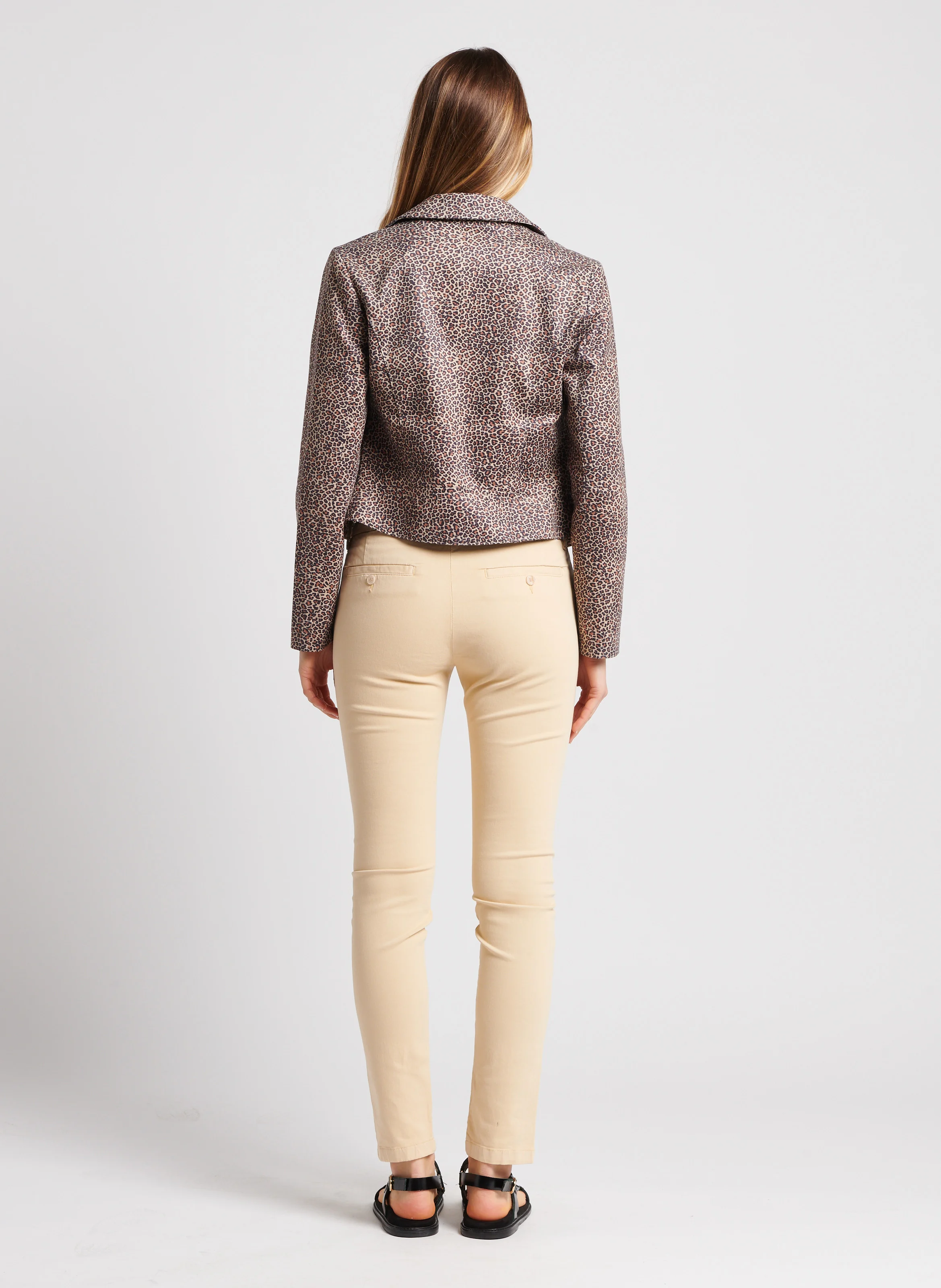 SANDY BASIC 2 - Chino slim en coton mélangé | Jaune