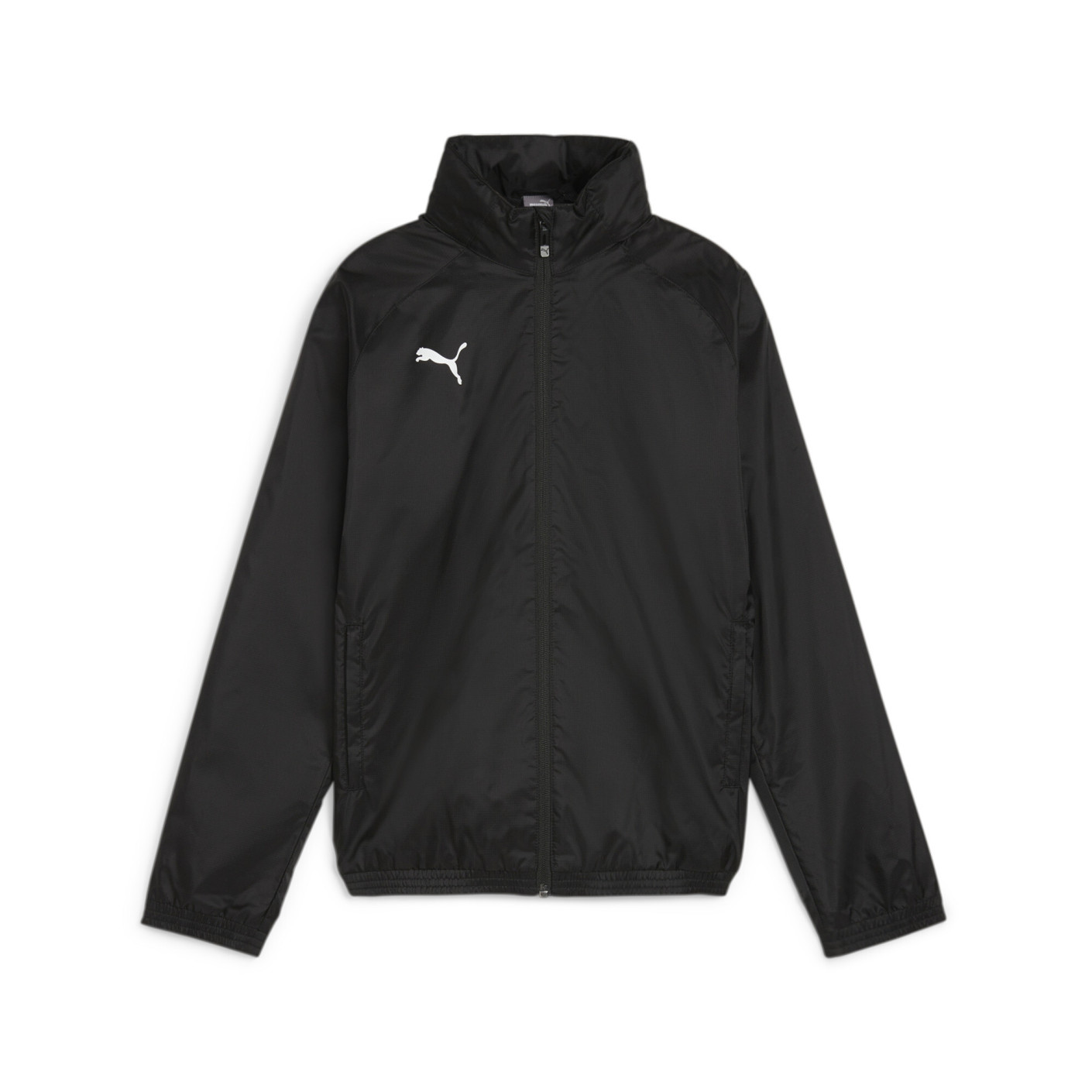PUMA teamGOAL Allweather Jas Kids Zwart Wit