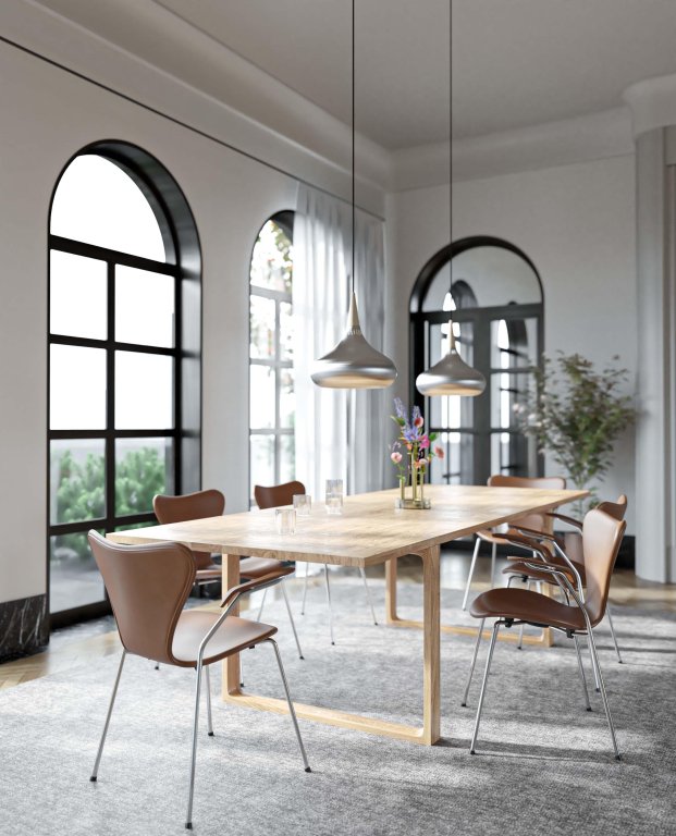 Fritz Hansen Ikeru vaas high Forest Green