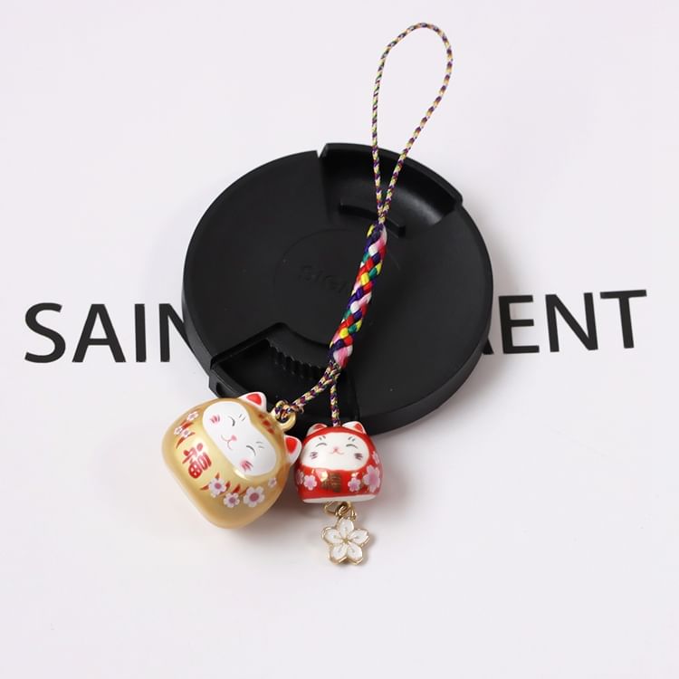 Huella - Japanse gelukskat Bodhidharma telefoonband in 5 kleuren