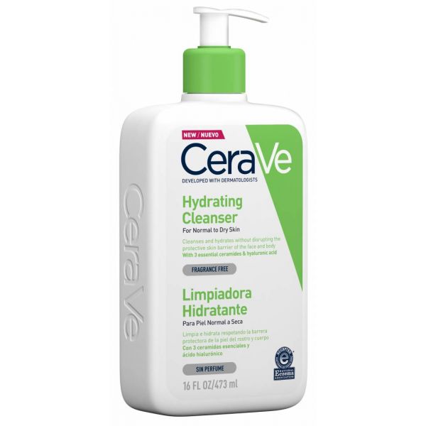 CeraVe Hydrating Cleanser Limpiadora Hidratante 473ml
