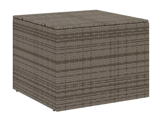 Prolenta Premium - Boîte de rangement de jardin gris 291L résine tressée