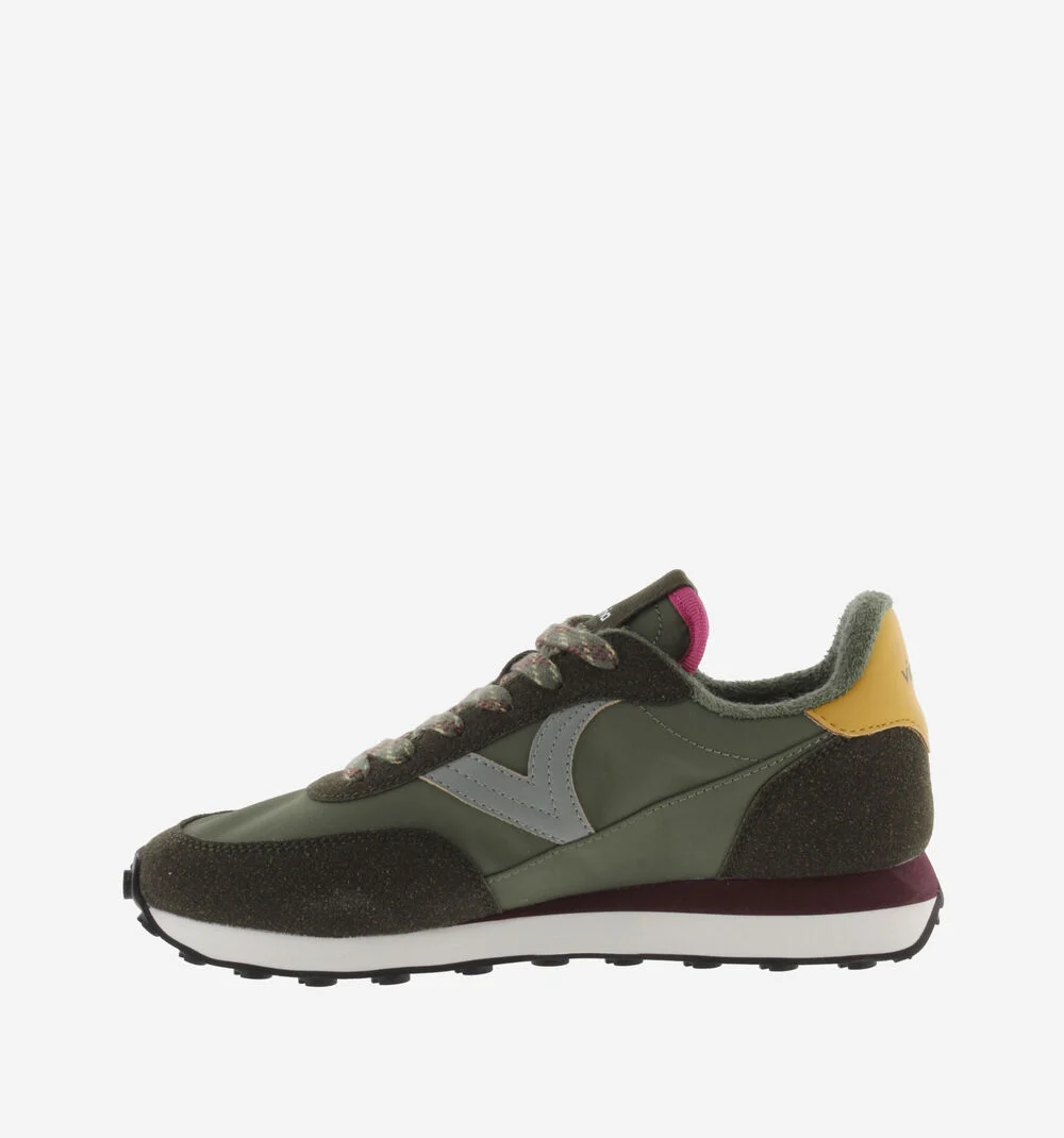 ASTRO COLOURED NYLON SNEAKERKAKI