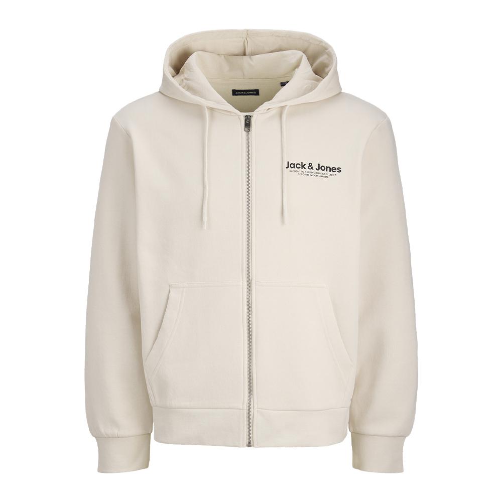 Jack & Jones Sweat Zippé Beige Homme Jack & Jones Vesterbro
