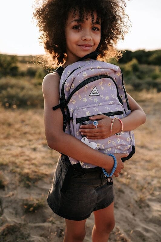 Little Legends Backpack L Lila Flower