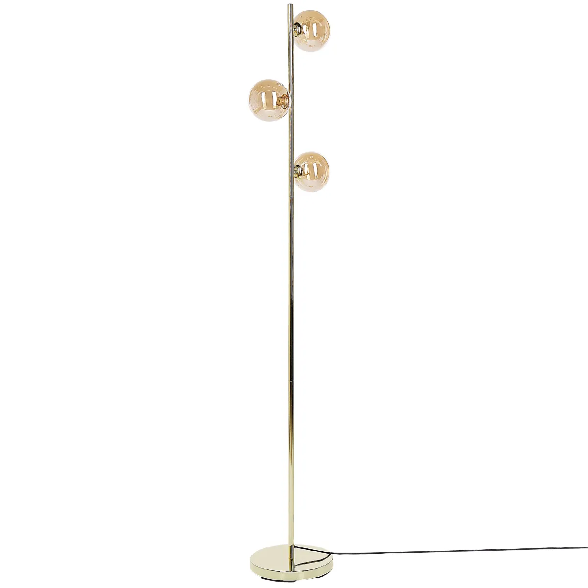 Beliani Lampadaire Ramis - Doré