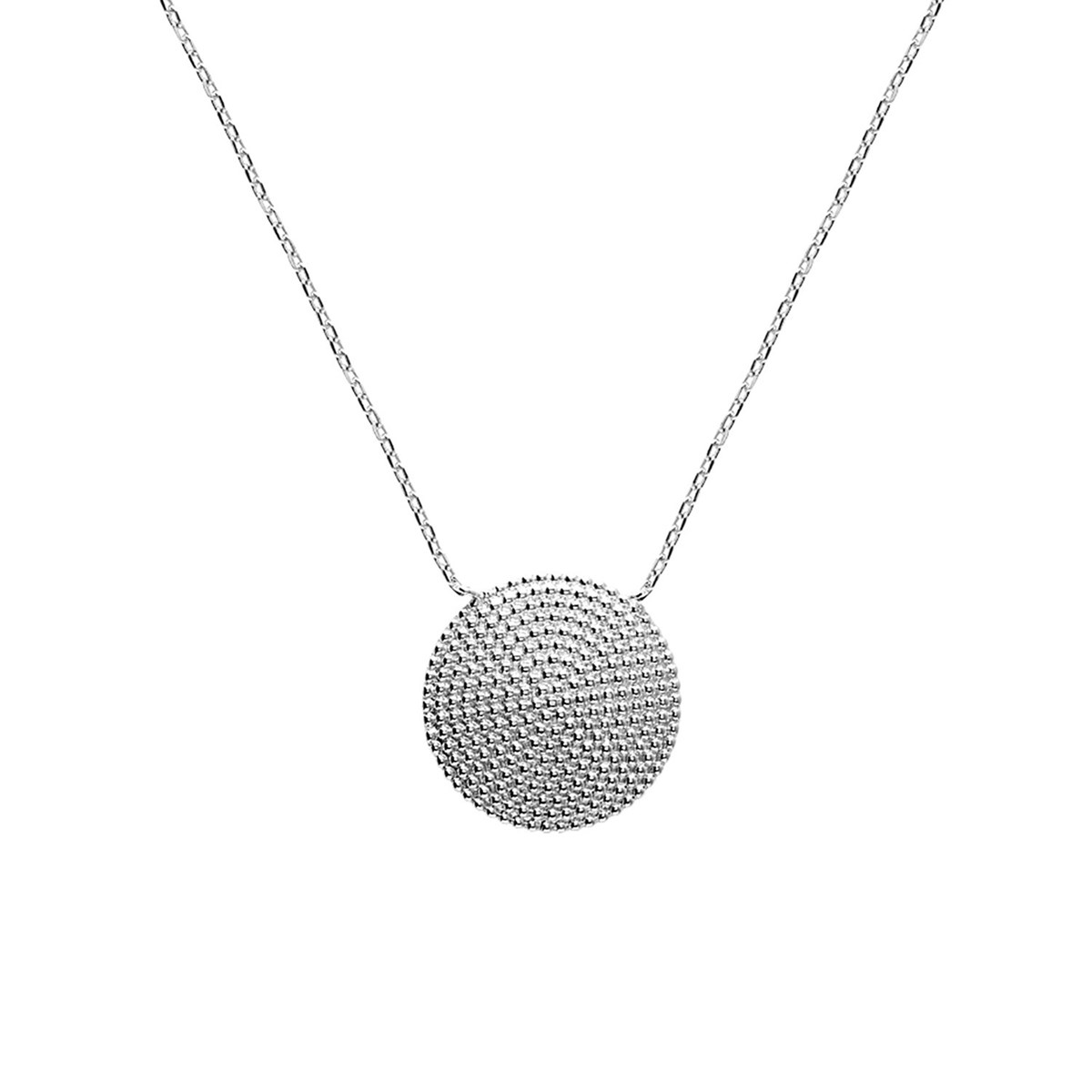 Collier Brillaxis argent rhodié